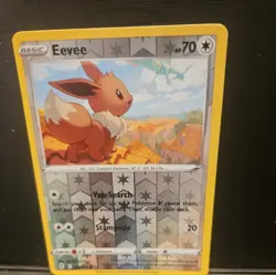 Pokemon Eevee 125/203 Reverse Holo SWSH07: Evolving Skies NM oc - Image 4