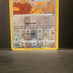 Pokemon Eevee 125/203 Reverse Holo SWSH07: Evolving Skies NM oc - Image 5