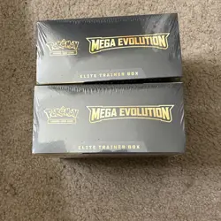 Pokemon TCG Mega Evolutions Elite Trainer Box ETB New Sealed Lucario x2 - Image 2