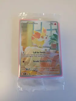 SEALED - Pokemon TCG Fennekin 080 - Black Star PROMO Illustration Chaos Rising - Image 1