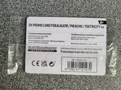 Feraligatr 213 Pokemon 2024 Illustration Contest Promos Sealed SVP 213 - Image 2