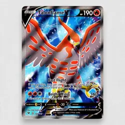 Talonflame V (Full Art) 168/185 SWSH04: Vivid Voltage Ultra Rare Pokemon TCG NM - Image 1