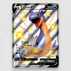 Lapras V SV110/SV122 Shining Fates: Shiny Vault Shiny Holo Rare Pokemon TCG NM - Image 1