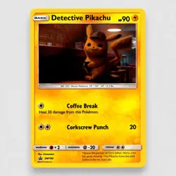 Detective Pikachu - SM190 SM Promos Holo Promo Pokemon TCG NM - Image 1