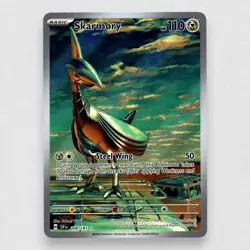 Skarmory 209/191 SV08: Surging Sparks Illustration Rare Pokemon TCG NM - Image 1