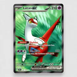 Latias ex 220/191 SV08: Surging Sparks Ultra Rare Pokemon TCG NM - Image 1