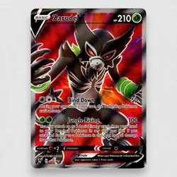 Zarude V (Full Art) 167/185 SWSH04: Vivid Voltage Ultra Rare Pokemon TCG NM - Image 1