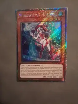 Yugioh! Windwitch - Ice Bell - RA04-EN273 - Platinum Secret Rare - 1st Edition N - Image 3