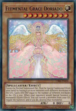 Elemental Grace Doriado - CIBR-EN039 - Rare - 1st Edition - Lightly Played - Image 1