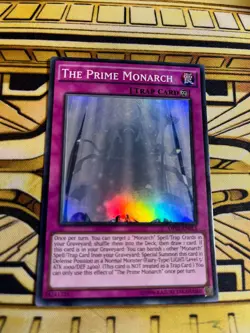Yugioh Der Primare Monarch OP02-EN013 Super-Rare - Image 1