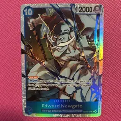 Edward.Newgate OP13-042 Super Rare Carrying On His Will One Piece Foil NM 1 - Image 1