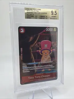 One Piece Tony Tony Chopper Alternate Art EB02-003 BGS 9.5 GEM MINT English - Image 1
