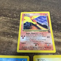 Pokemon Legendary Birds Moltres #21 Articuno 22 Zapdos 23 Black Star Promo Cards - Image 4