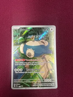 Snorlax SVP 051 Black Star Promo Holo Pokemon Card Near Mint - Image 1