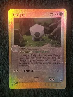 Pokemon Shelgon Reverse Holo EX Dragon 41/97 Card - Image 1