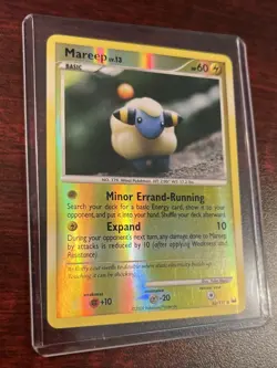 MP Mareep 82/127 Reverse Holo 2009 Nintendo Pokemon Card - Image 1