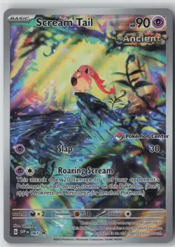 Scream Tail - (Pokemon Center Exclusive) Promo SV: Scarlet & Violet Promo Cards - Image 1