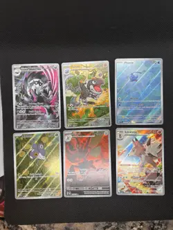 Illustration Rare Pokemon Card Lot From Various Sets - Image 1