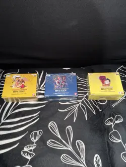 Op03 + Op04 + Op07 english, One PIece Card Game Booster Box . - Image 1