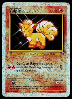 Pokemon Card Vulpix 98/110 Legendary Collection Reverse Holo Common - Image 1