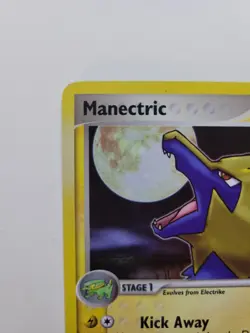 Manectric 8/100 ex Crystal Guardians Holo Pokemon Card LP - Image 3