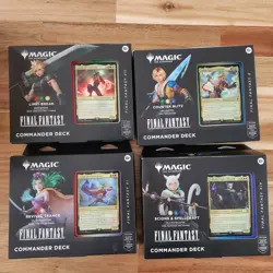Magic: The Gathering Final Fantasy Commander Deck Bundle (All 4 Decks) - Image 1