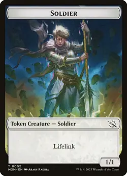 MTG Soldier ** March of the Machine Tokens ** English - Image 1