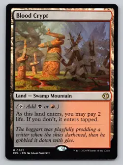 Blood Crypt 262 Rare Lorwyn Eclipsed Magic: The Gathering Near Mint - Image 1