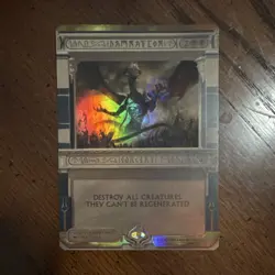 Wizards of the Coast MTG Damnation 039/054 Amonkhet Invocations Foil Black - Image 1