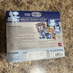 Pokemon TCG Sword & Shield Chilling Reign Elite Trainer Box Sealed New FREE SHIP 820650808630 - Image 3