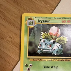 Pokemon Vintage Ivysaur 030/102 Base Set Non-Holo - LP - Image 5