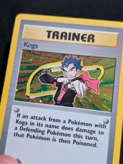Koga 19/132 Gym Challenge Pokemon NM 1st Edition Holo - Image 2