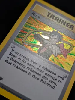 Koga 19/132 Gym Challenge Pokemon NM 1st Edition Holo - Image 3