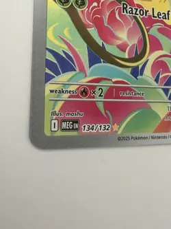 Ivysaur 134/132 IR - Mega Evolution - Pokemon TCG - Image 3