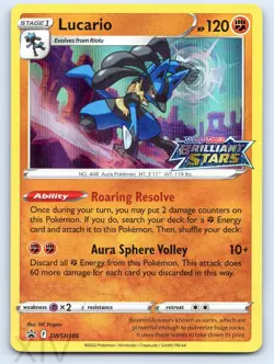 Lucario SWSH186 Pokemon Sword & Shield Promo Holo Promo - Image 1