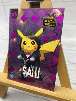 Pikachu as Billy From Saw Cosplay Box Hit Non- Pokemon Fan Art Holyday Edition - Image 4