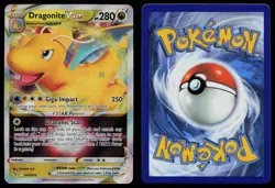 DRAGONITE VSTAR 050/078 HOLO VSTAR RARE POKEMON GO POKEMON NM - Image 3