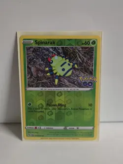 POKEMON GO DITTO UNPEELED (SPINARAK VERSION) 006/078 REVERSE HOLO - Image 1