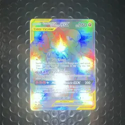 Pokemon Gardevoir & Sylveon GX TAG TEAM Secret Rare Full Art Holo 225/214 - Image 2
