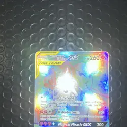 Pokemon Gardevoir & Sylveon GX TAG TEAM Secret Rare Full Art Holo 225/214 - Image 5