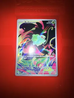Bulbasaur (Mega Evolution Stamped) Illustration Rare 133/132 Promos Pokemon TCG - Image 1