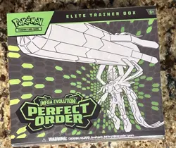 Pokemon TCG Mega Evolution Perfect Order Elite Trainer Box ETB New & Sealed - Image 1