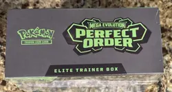 Pokemon TCG Mega Evolution Perfect Order Elite Trainer Box ETB New & Sealed - Image 3