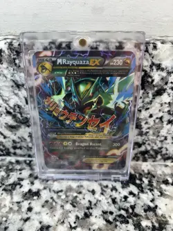 Pokemon M Rayquaza EX 61/108 Roaring Skies Ultra Rare Holo 230HP Dragon Ascent - Image 1