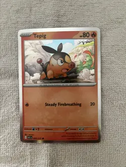 English Pokemon Ascended Heroes: Tepig #29 Cosmo Holo - Image 1