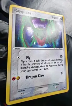 Rayquaza POP Series 1 Holo 3/17 – NM – Ultra Rare EX Era Pokemon TCG - Image 2