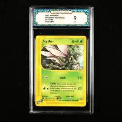 TQG 9 MINT 2003 Pokemon ENG Scyther #106/147 C - Image 1