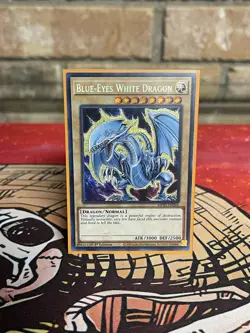 Blue-Eyes White Dragon - MP22-EN266 - Prismatic Secret Rare - 1st Edition - (NM) - Image 3