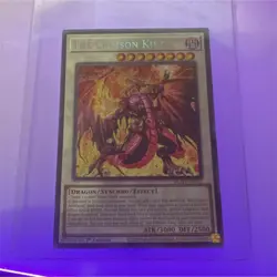 Konami Yu-Gi-Oh! TCG The Crimson King Secret Rare BLZD-EN036 - Image 1