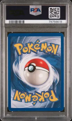 2000 Pokemon Rocket Dark Dragonite ERROR No Holo 5/82 PSA 7 NEAR MINT - Image 2